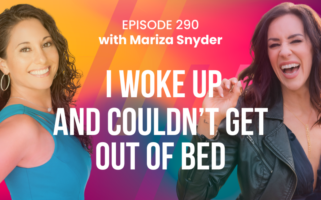 Episode 290 – Mariza Snyder: Uncovering Generational Trauma and Embracing Intentional Living